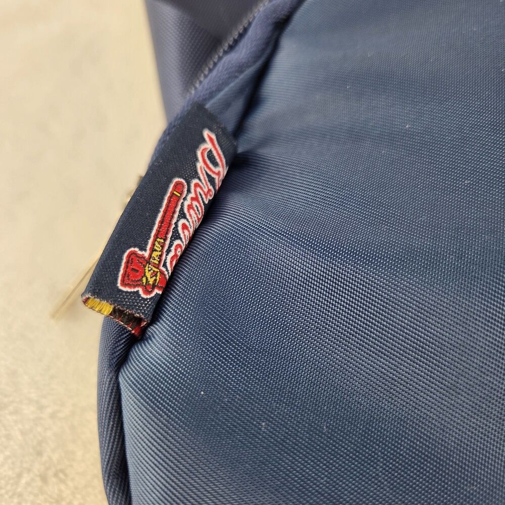 Atlanta Braves Crossbody Belt Bag Fanny Pack Navy 2 Pocket New SGA 6/17/2024 - Picture 2 of 11